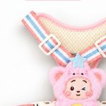 Cream-Style Mesh Harness, Fleece-Lined 3