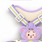 Cream-Style Mesh Harness, Fleece-Lined 4