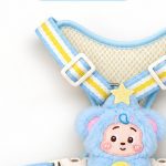 Cream-Style Mesh Harness, Fleece-Lined 5