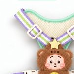 Cream-Style Mesh Harness, Fleece-Lined 6