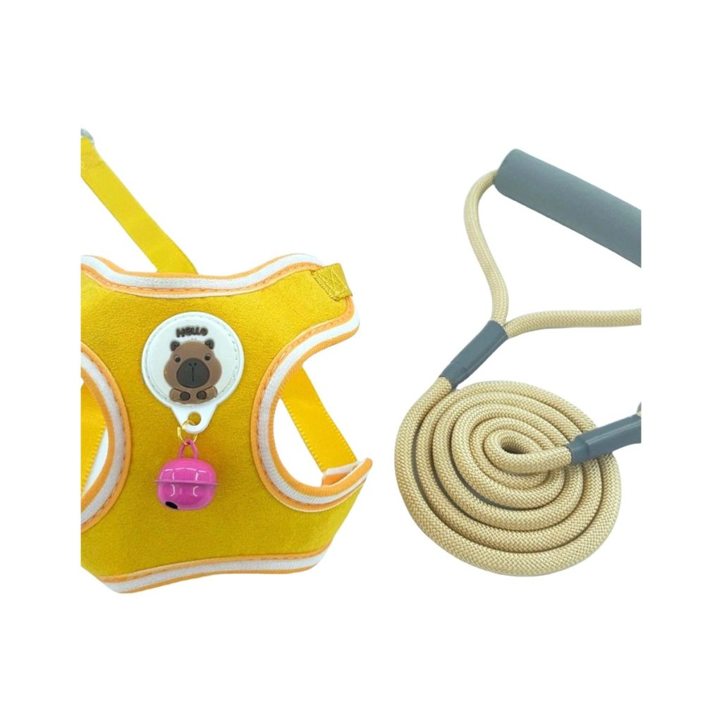 Suede-Feel Vest Harness