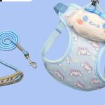 Cartoon Cat Mesh Harness 4