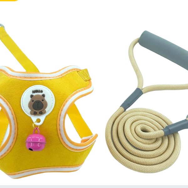 Suede-Feel Vest Harness Suede-Feel Vest Harness