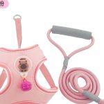 Suede-Feel Vest Harness 3