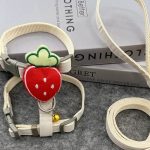 Strawberry H-Style Cat Harness 3