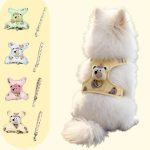 Cat & Dog Mesh Harness with Leash 1