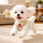 Cartoon Cat Mesh Harness, Wide Strap 2