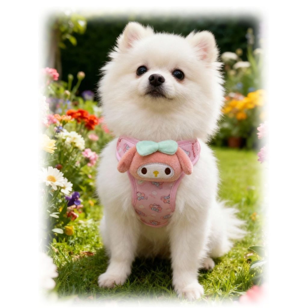 Cartoon Cat Mesh Harness, OEM